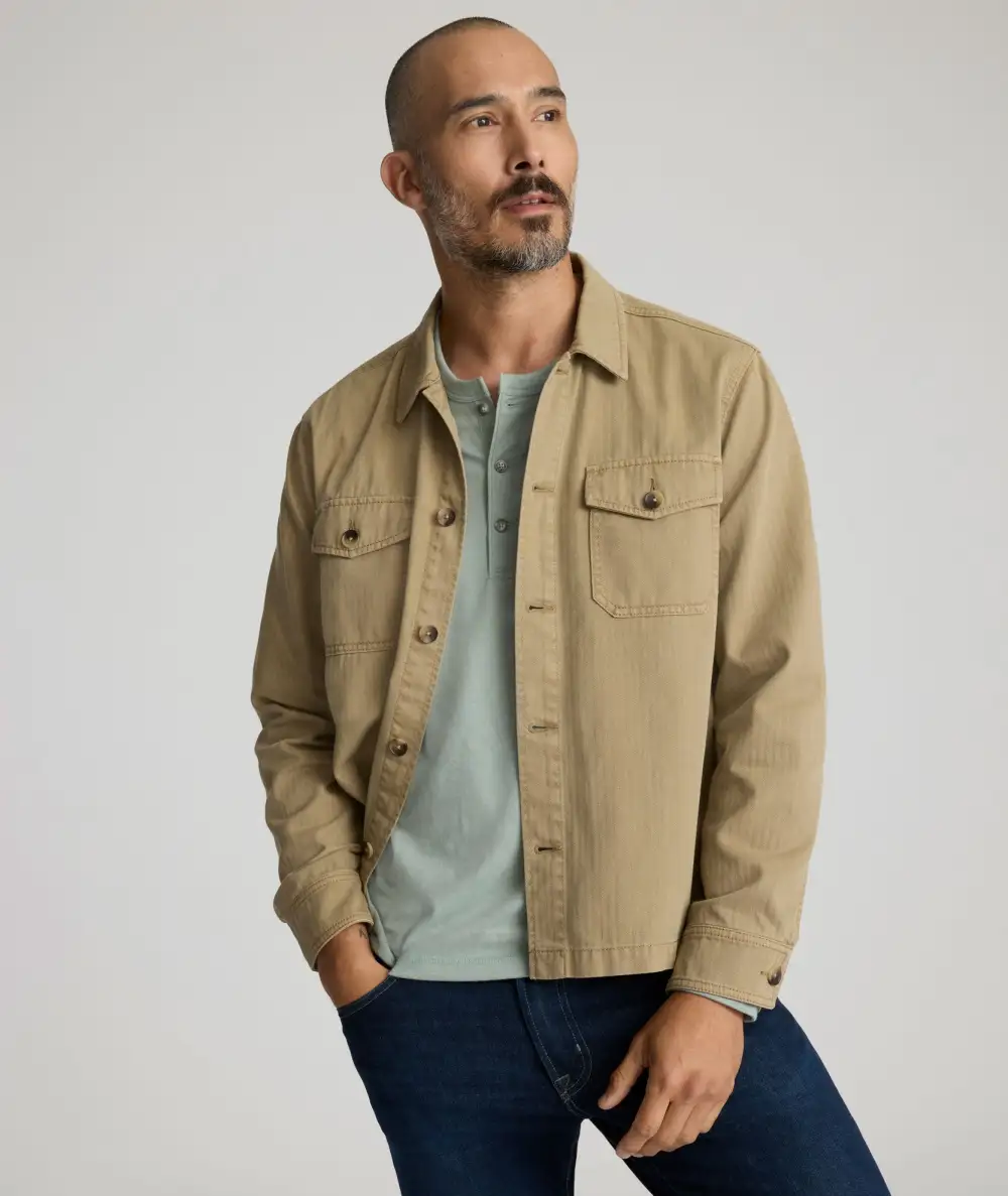 Herringbone Overshirt