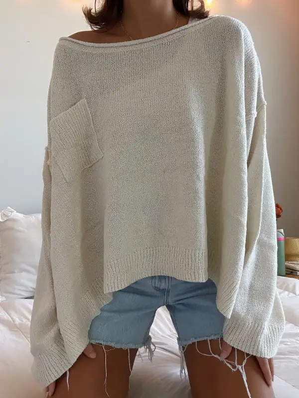 OVERSIZED BOXY SWEATER