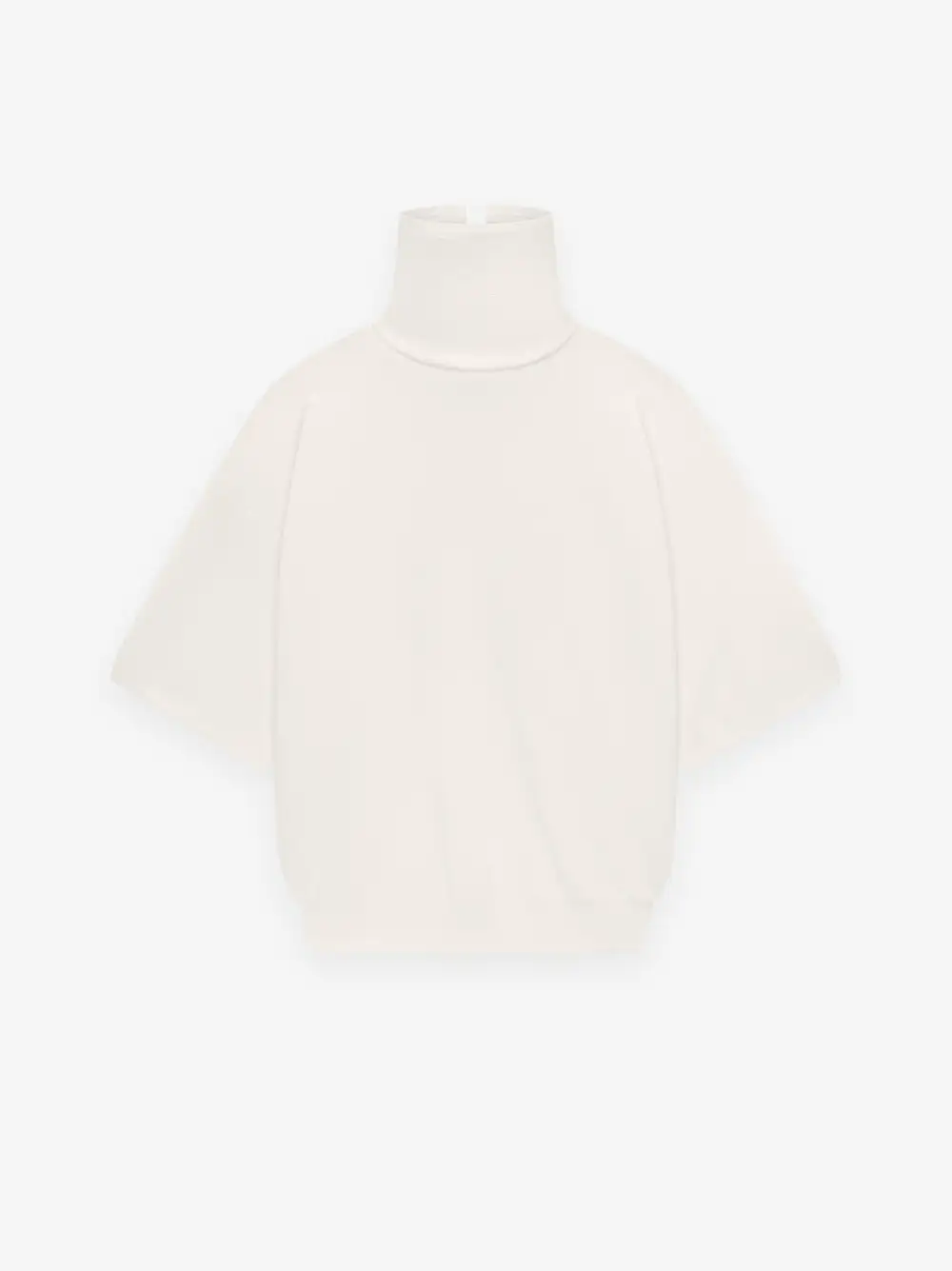 Merino Knit High Neck Tee