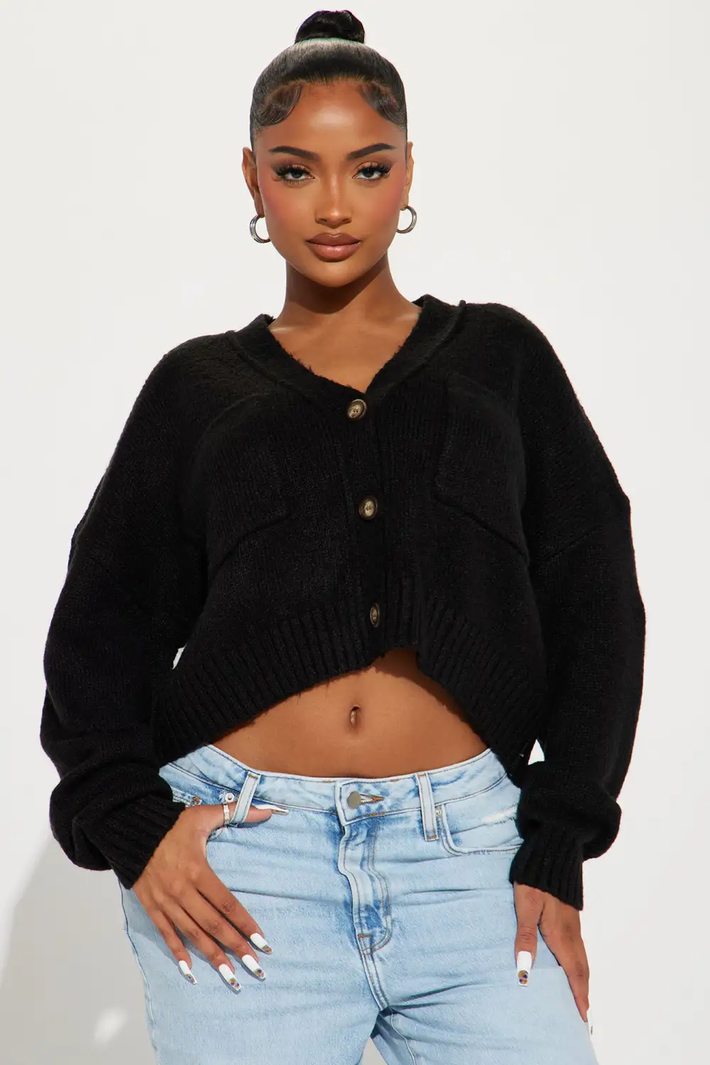 Karlie Cardigan - Black