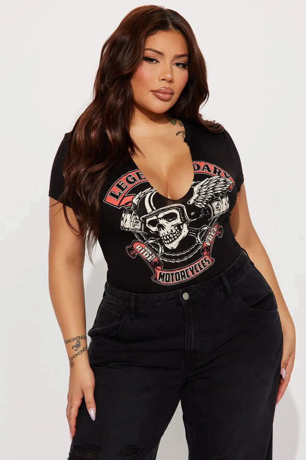 Rock My World Bodysuit - Black