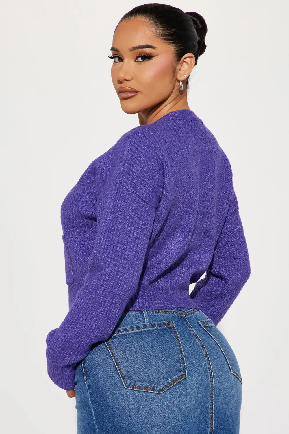 Carolina Cardigan - Purple