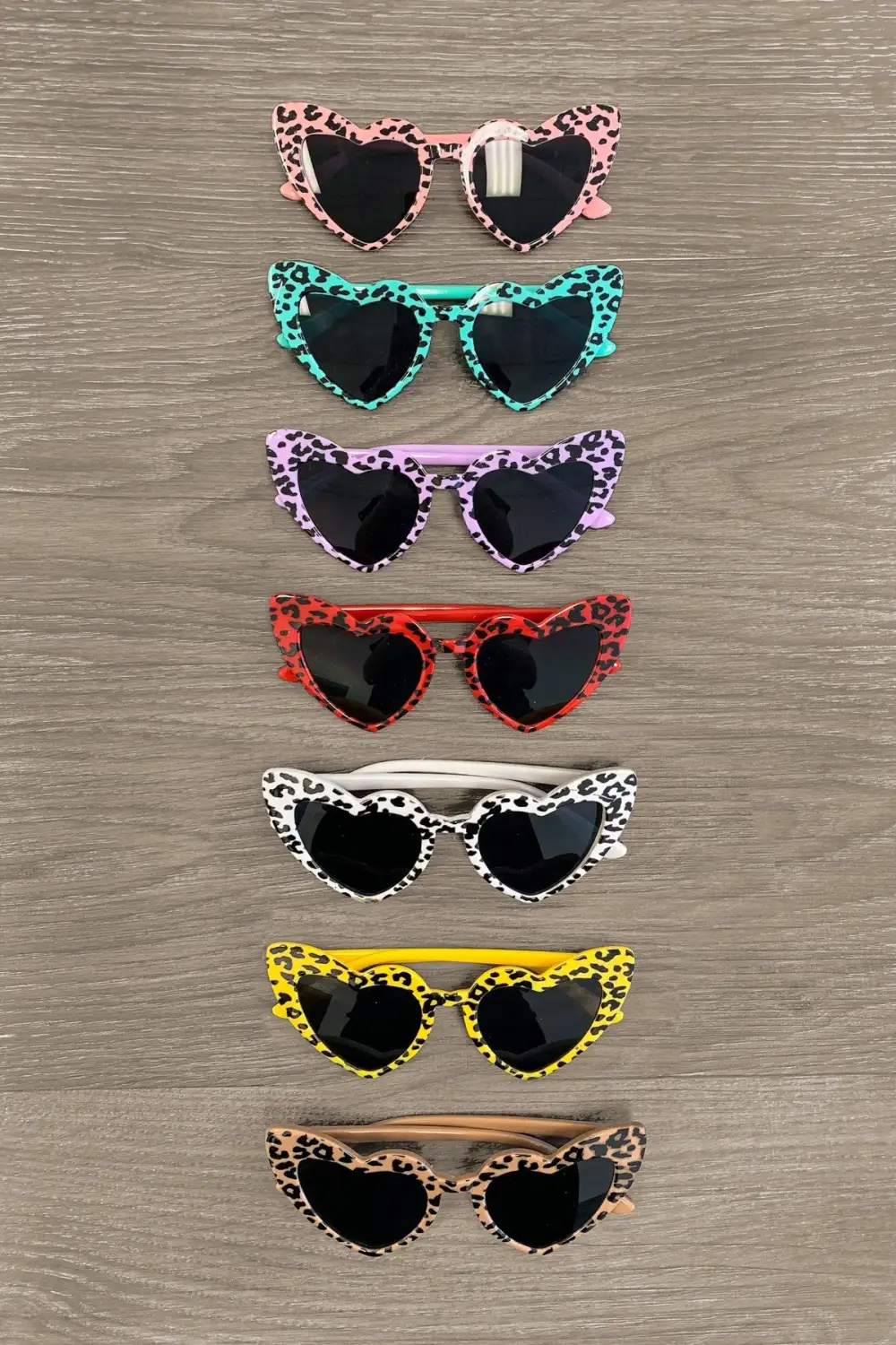 Mom & Me - Heart Eye Cheetah Print Sunnies