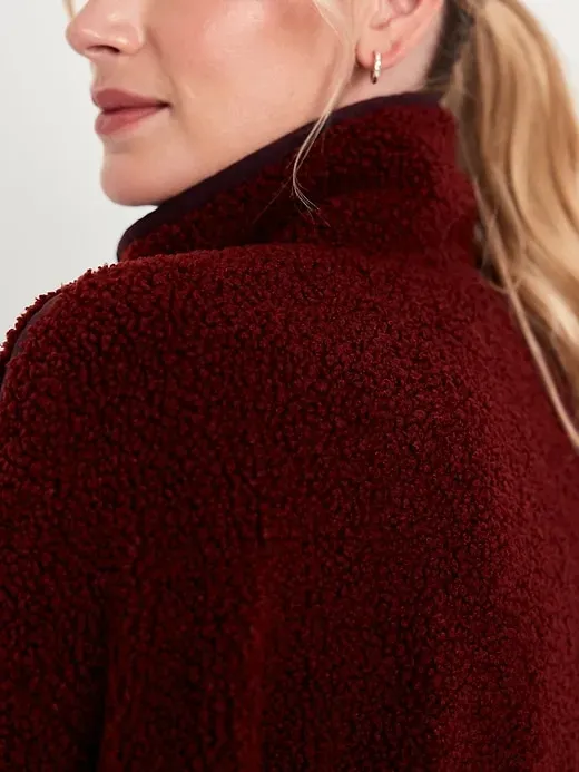 Quarter Zip Turtleneck Pullover