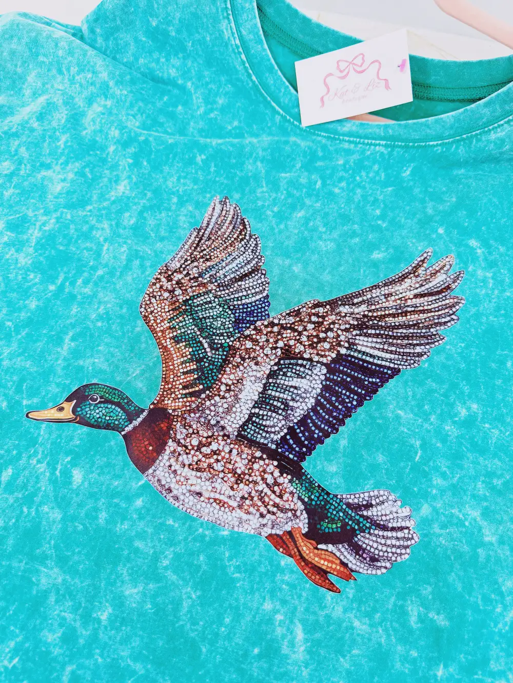 Rhinestone Mallard Graphic Tee