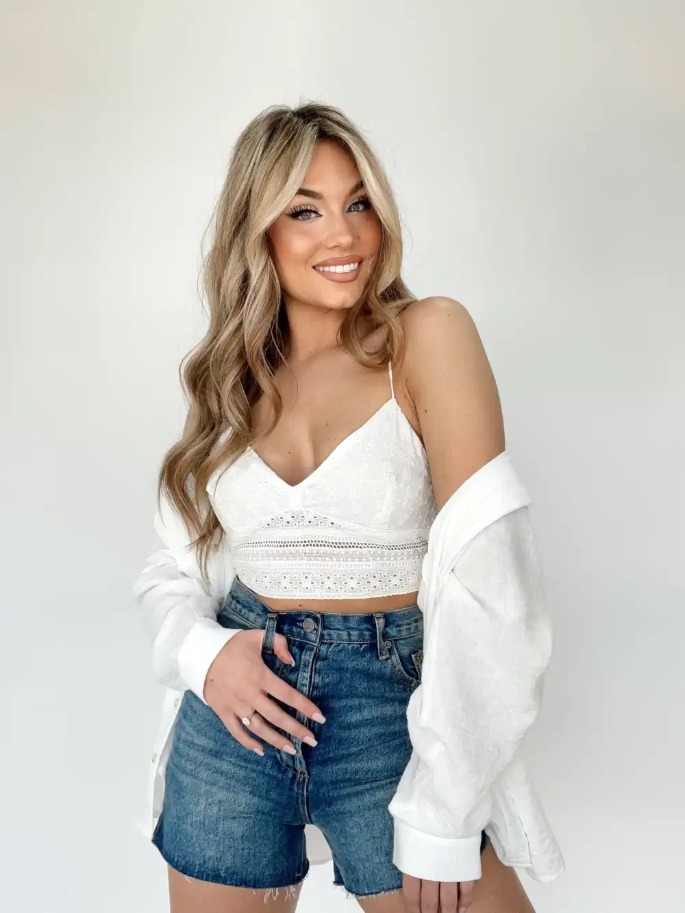 Love Poem Embroidered Tank