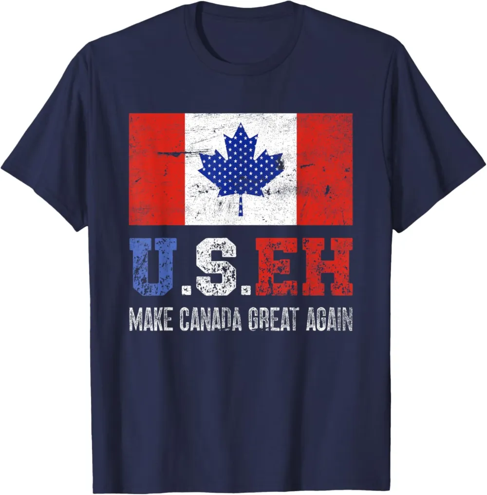 Canada 51st State, Make Canada Great Again, American, U.S.EH T-Shirt