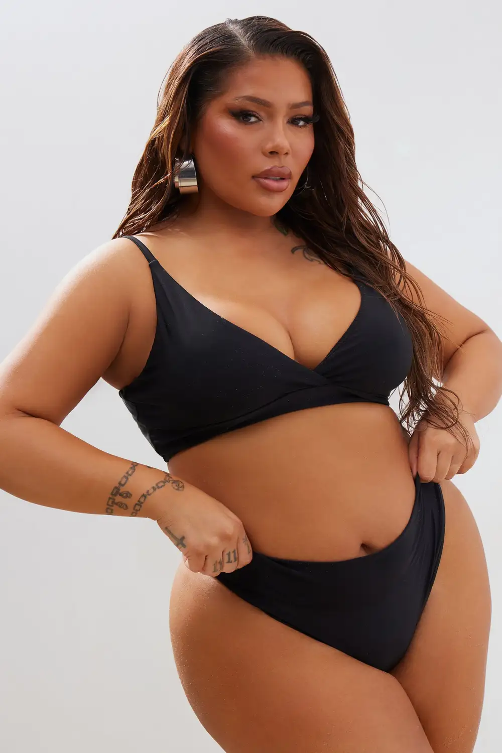 The Joy Of The Beach 2 Piece Bikini - Black