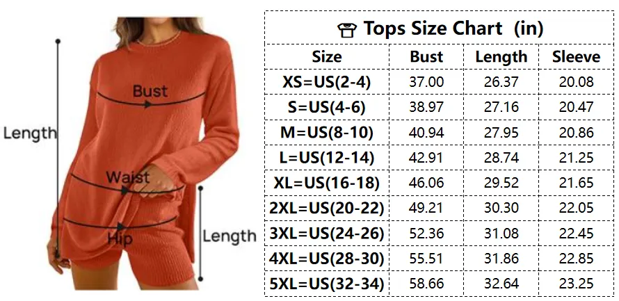 Women's Two Piece Sweater Lounge Sets