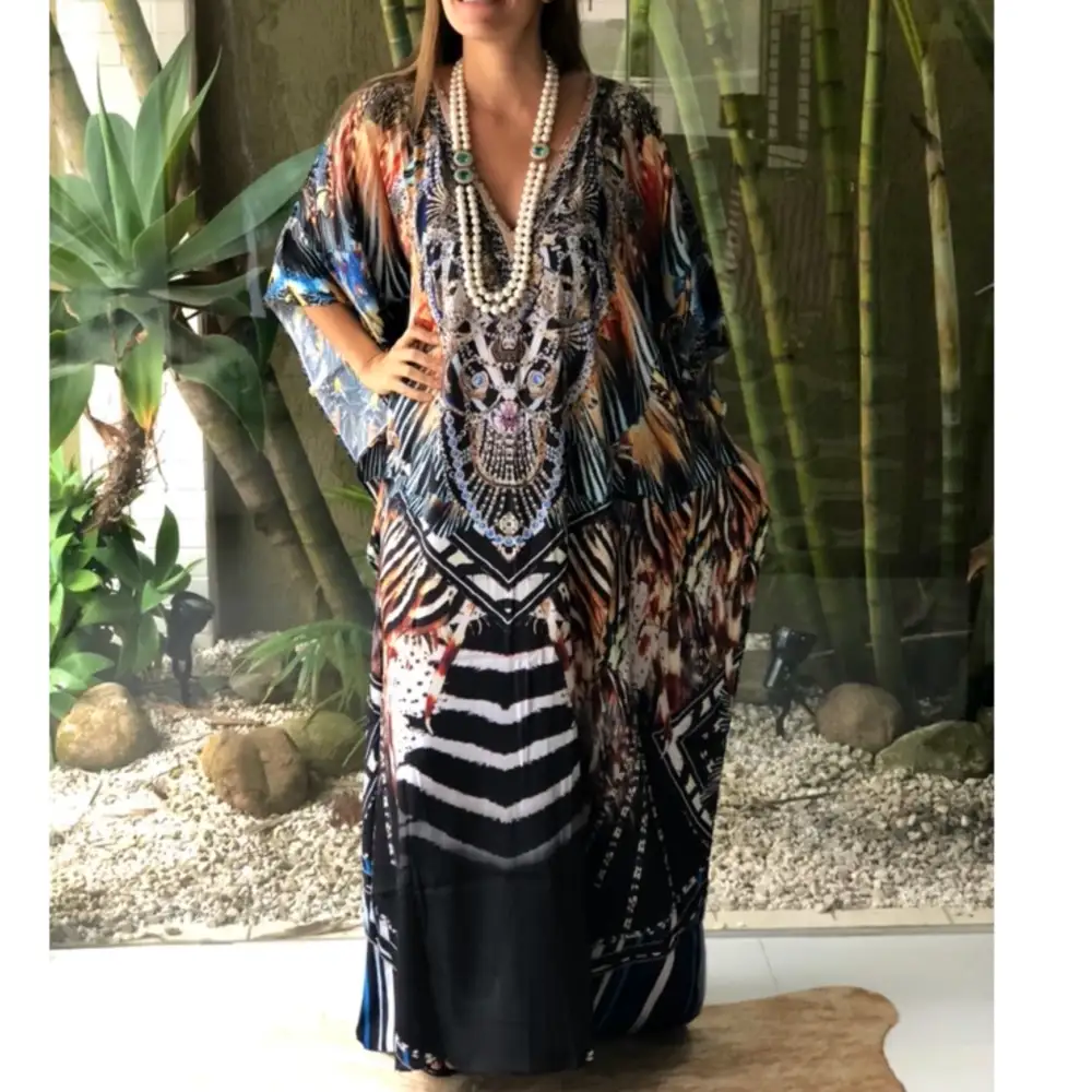 Black Forest Coco Bella kaftan Resort Wear