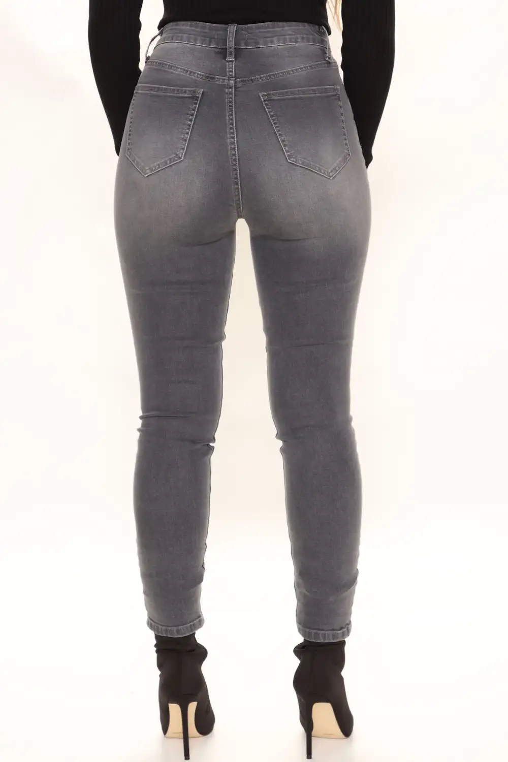 Jessica Skinny Jeans - Grey