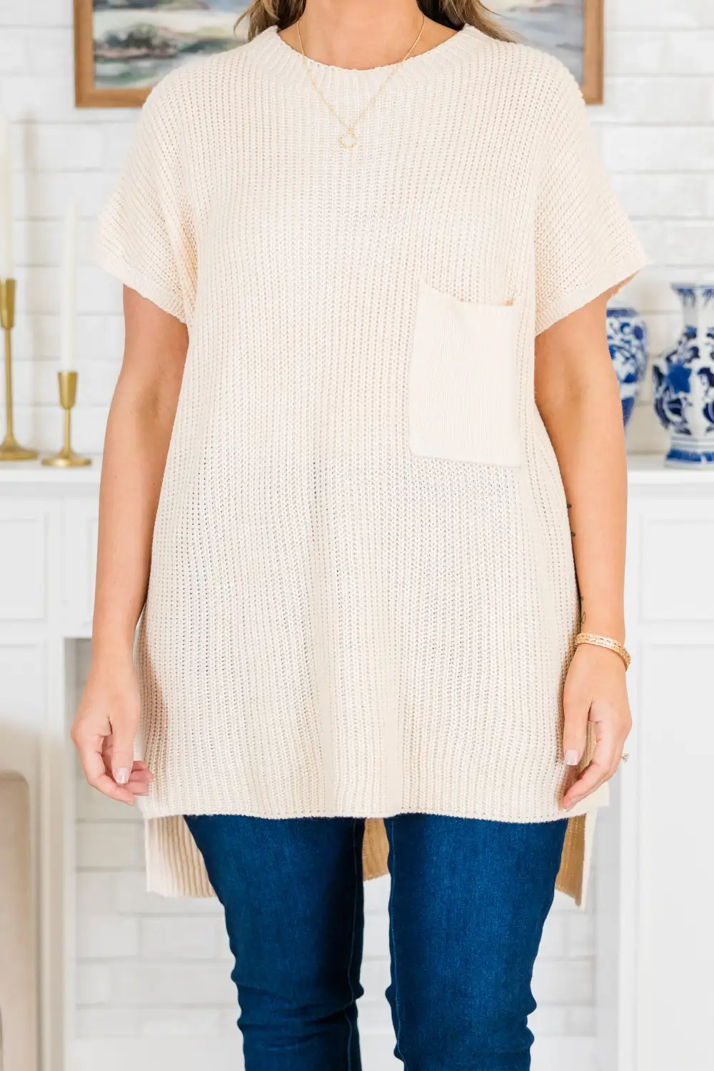 Imagine My World Sweater, Cream