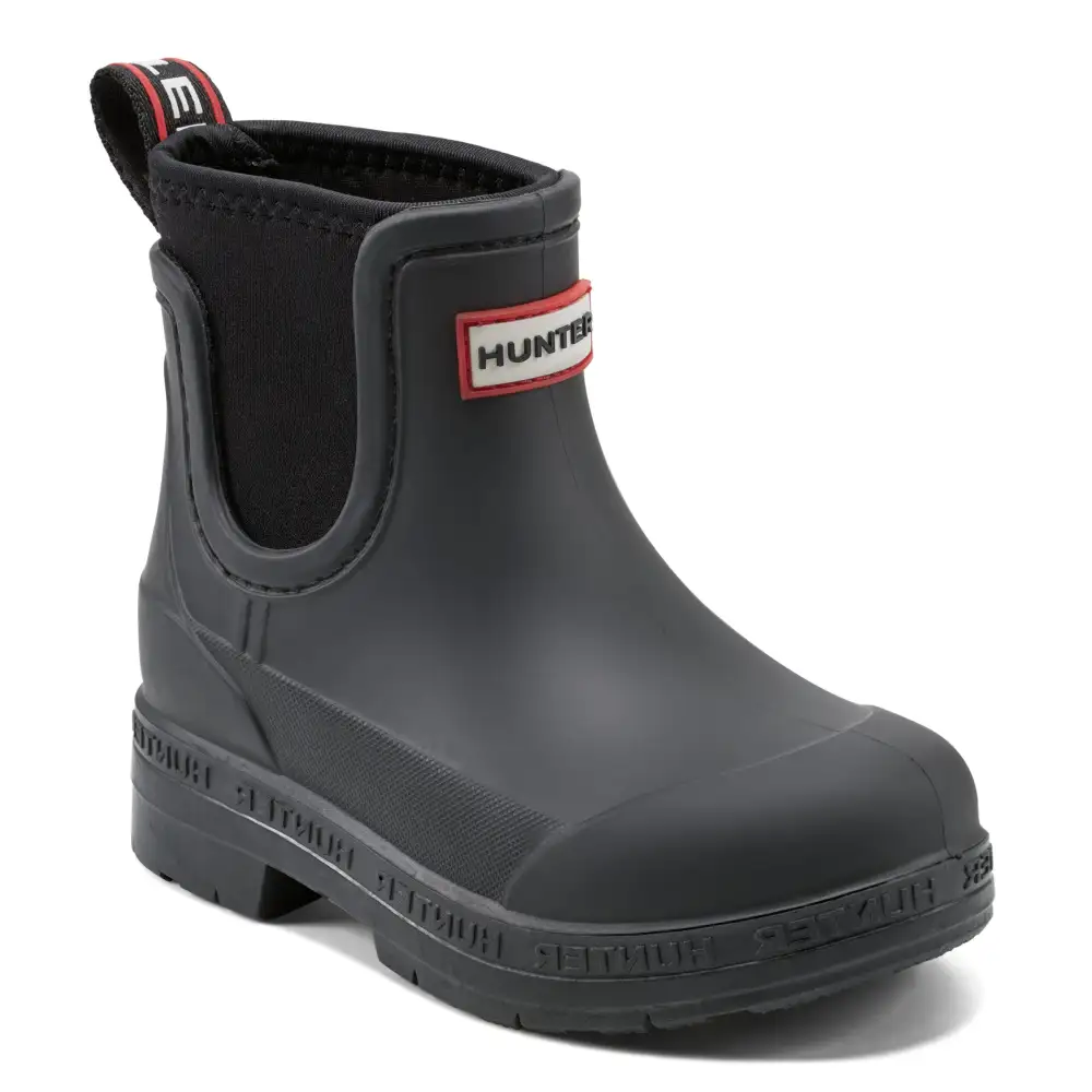 Big Kids Lass Waterproof Neoprene Chelsea Boots