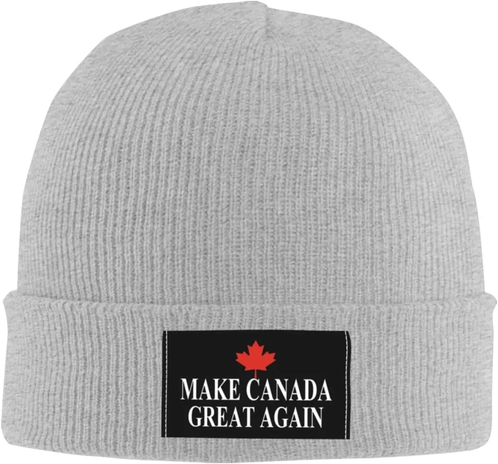 Make Canada Great Again Winter Beanie Knit Hats Unisex Thermal Hat