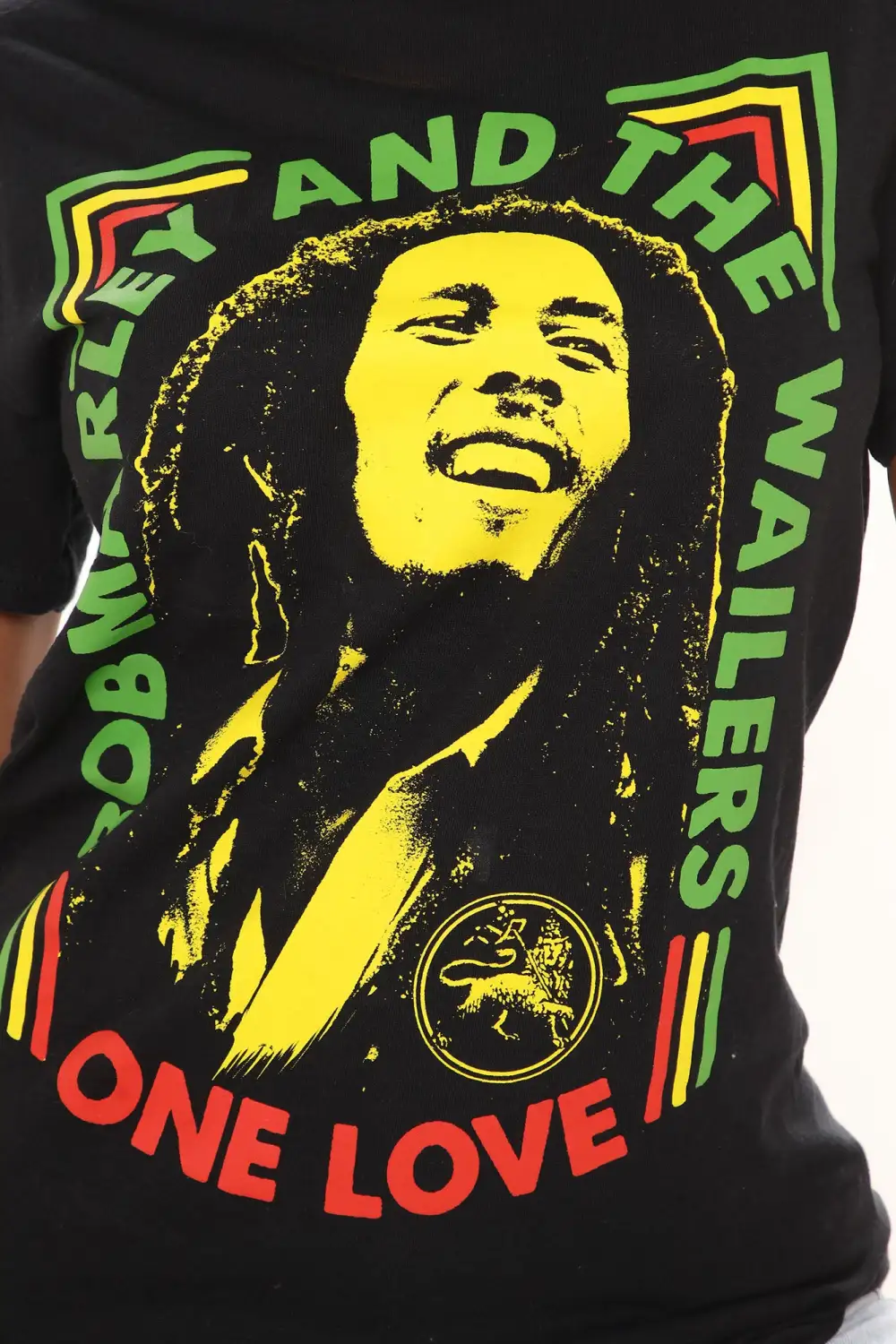 Bob Marley And The Wailers Top - Black