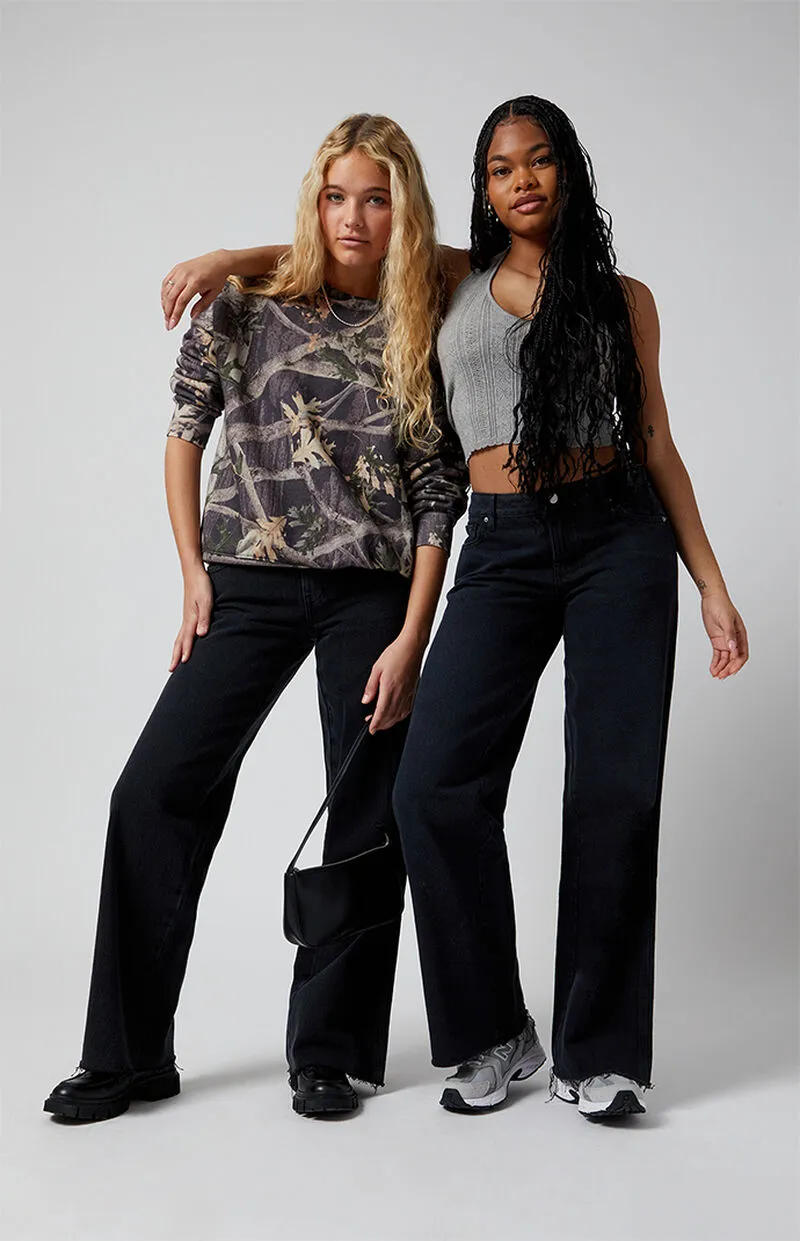 PacSun Casey Low Rise Baggy Jeans Black