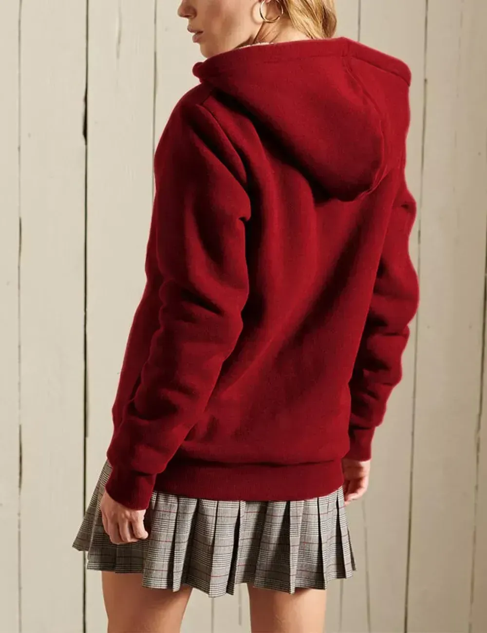 Women's Winter Hoodies Pullover Sherpa Fleece Warm Heavyweight Sweatshirt