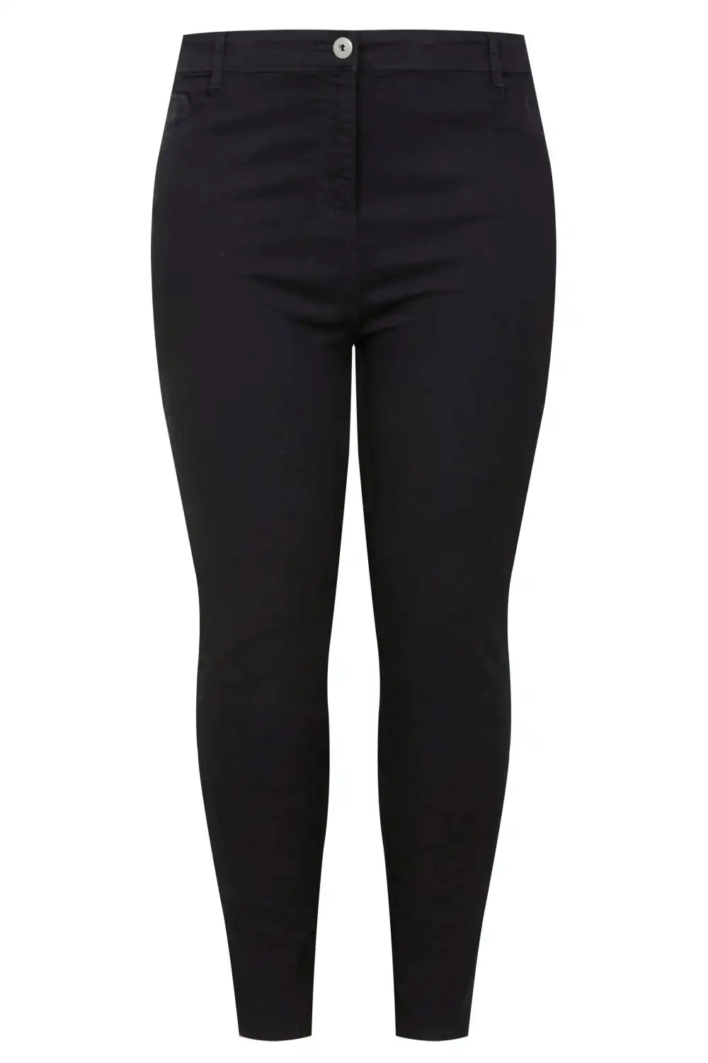 YOURS FOR GOOD Curve Black Skinny Stretch AVA Jeans