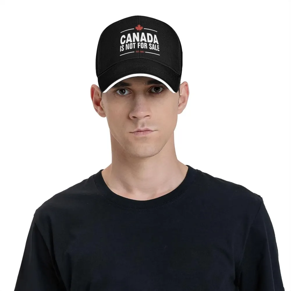 Canada is Not for Sale Hat Adjustable Fashion Hats Polo Trucker Caps for Dad Golf