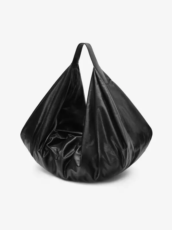 Leather Large Shell Bag