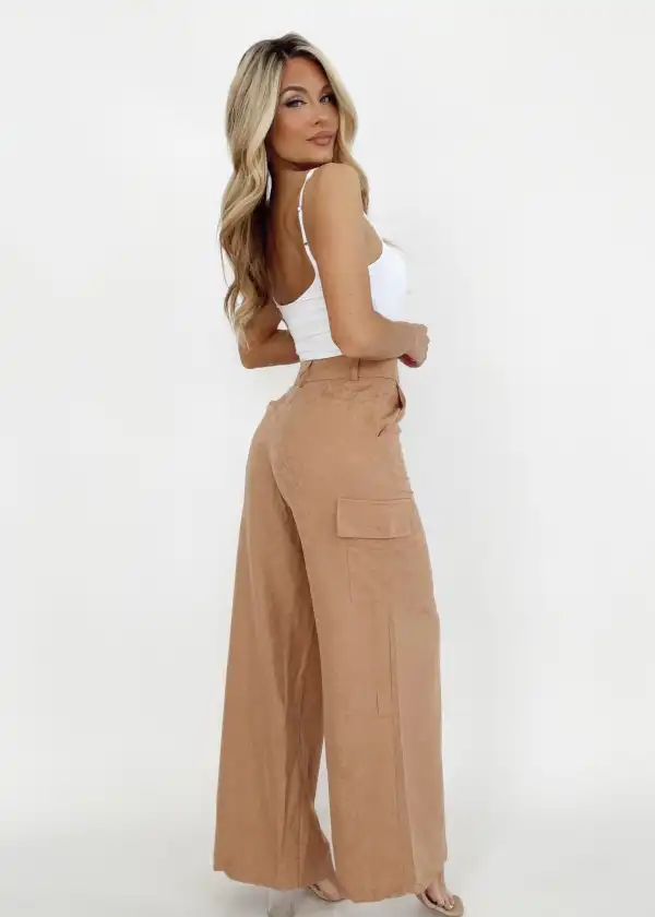 Satin Jacquard Trouser Pant