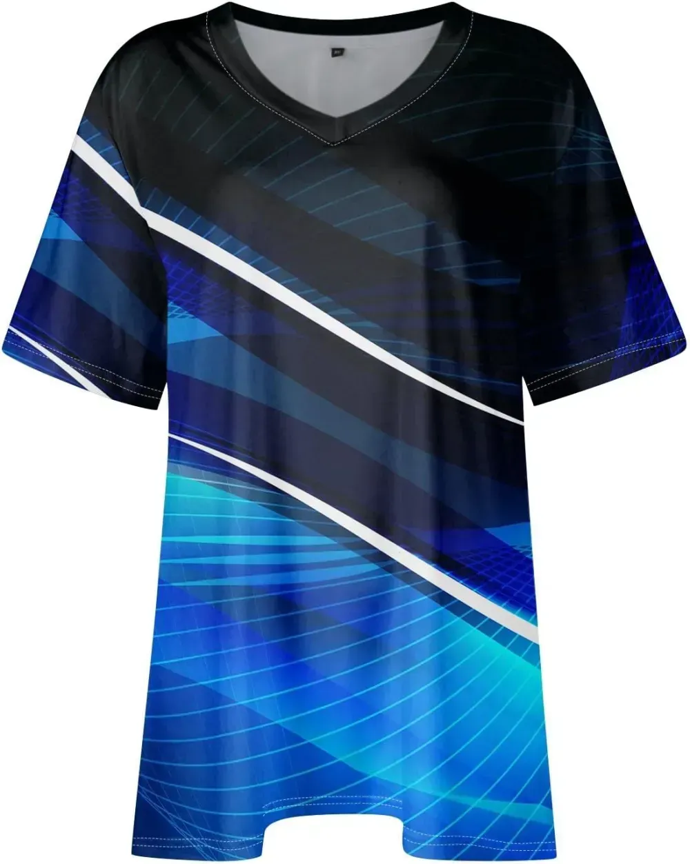 Plus Size Tops for Women Dressy Short Sleeve V Neck Shirts for Women Summer Tops for Women 2024 Floral Print Top