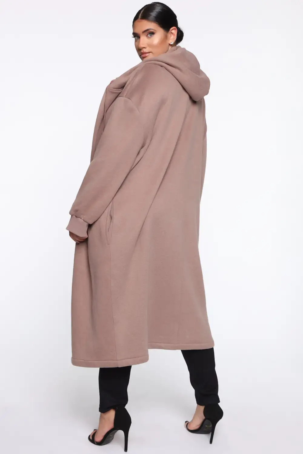 Sky Walker Long Jacket - Mocha