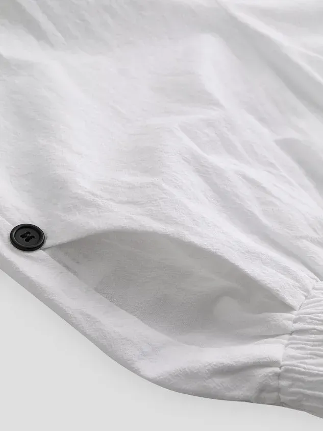 Vacation Casual Loosen Cotton Linen Solid Pants(⚡Clearance Sale)