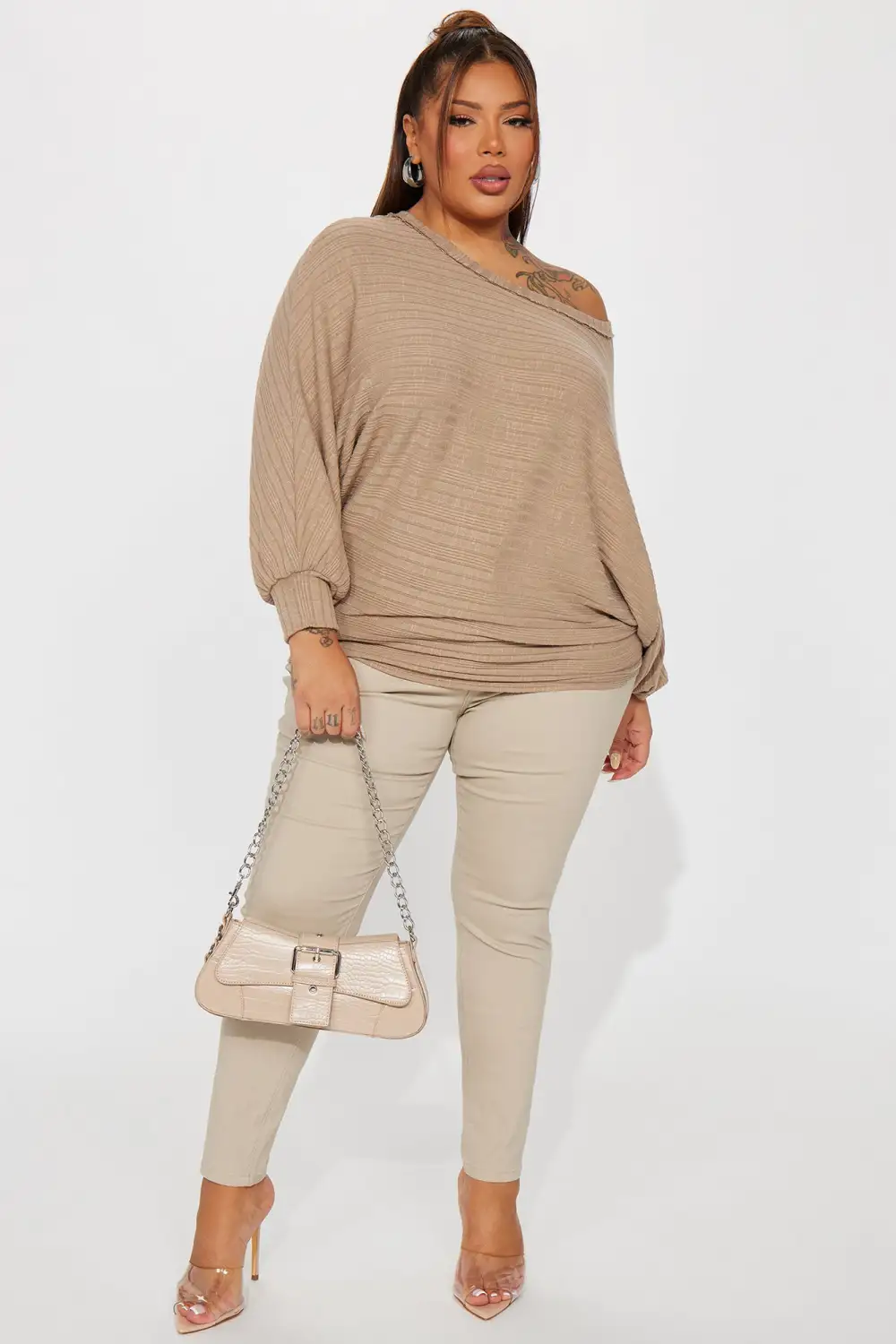 Emilia Top - Taupe