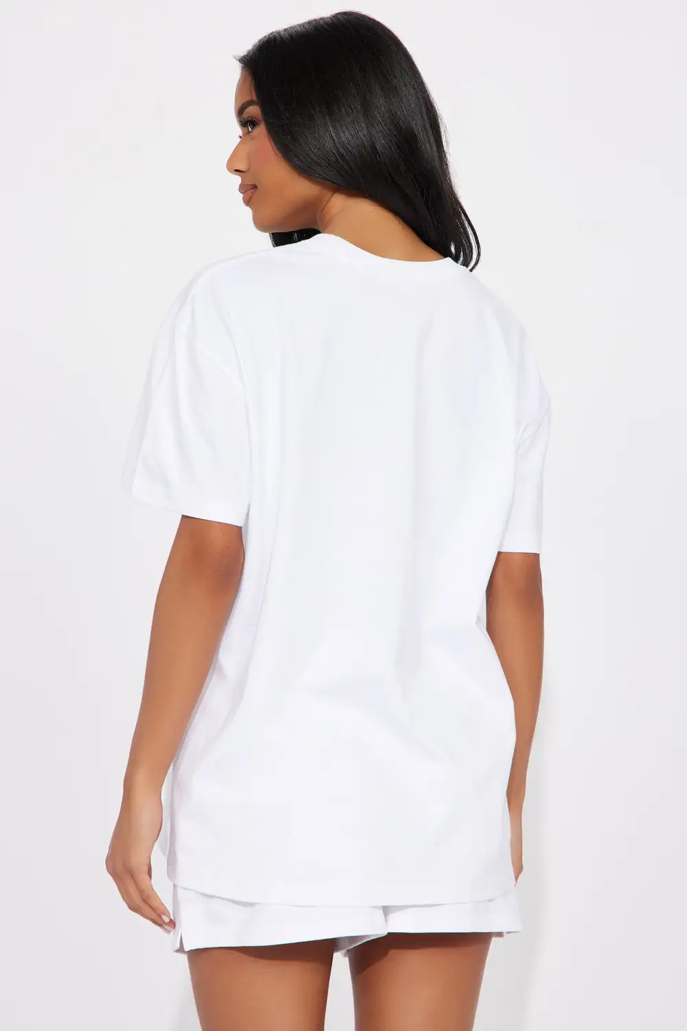Lake Como Short Set - White