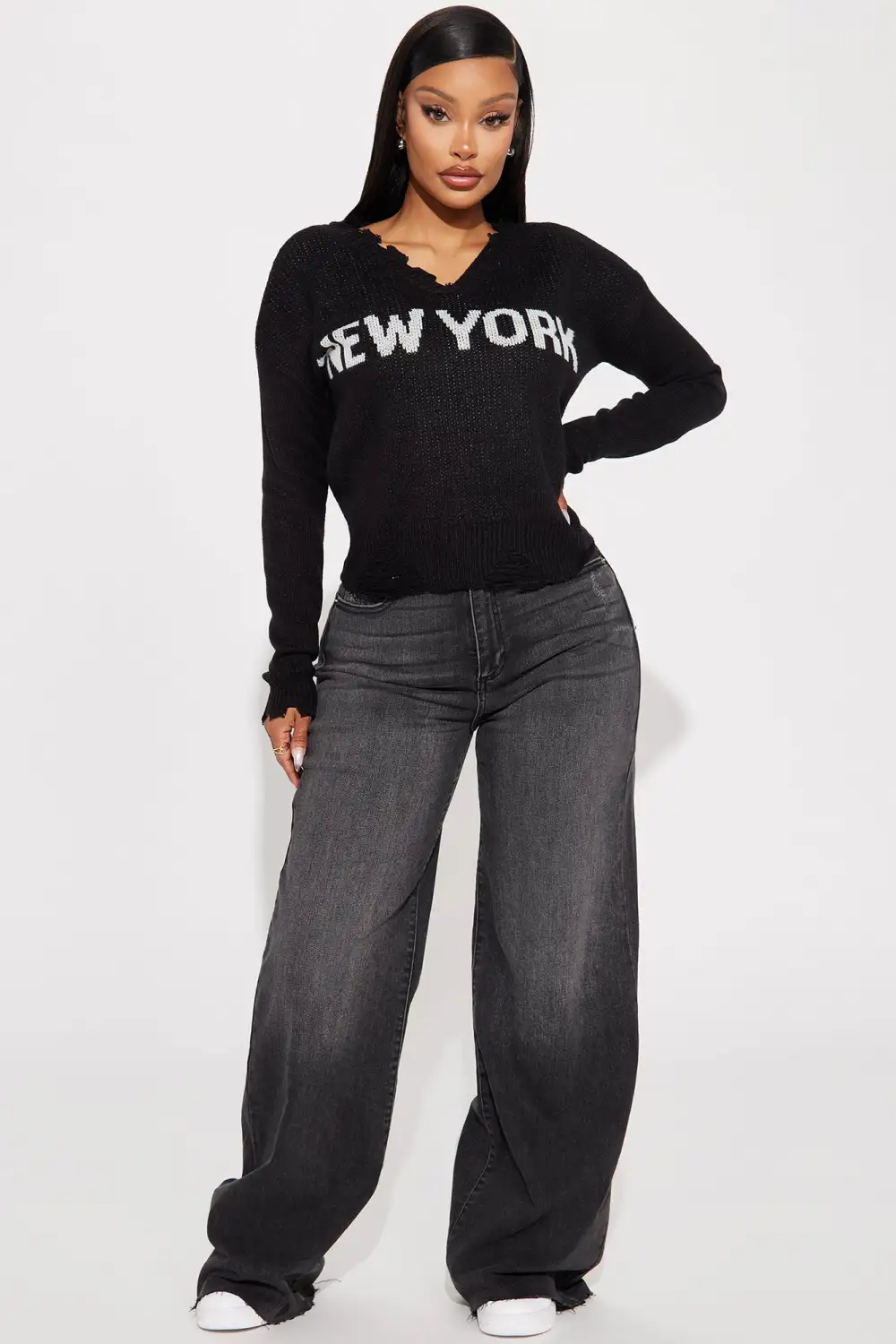 Rep Your City Sweater - Black/combo