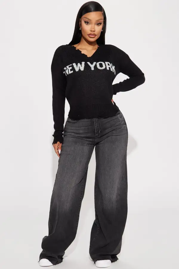 Rep Your City Sweater - Black/combo