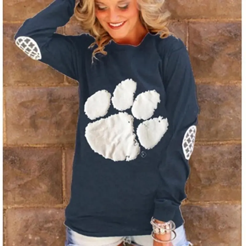 Printed Long Sleeve Tops