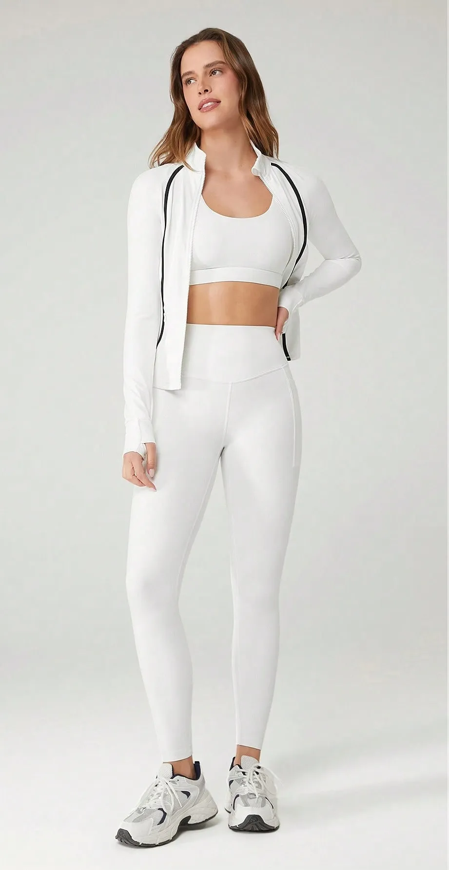 Jacket and Yoga Leggings Daily Set