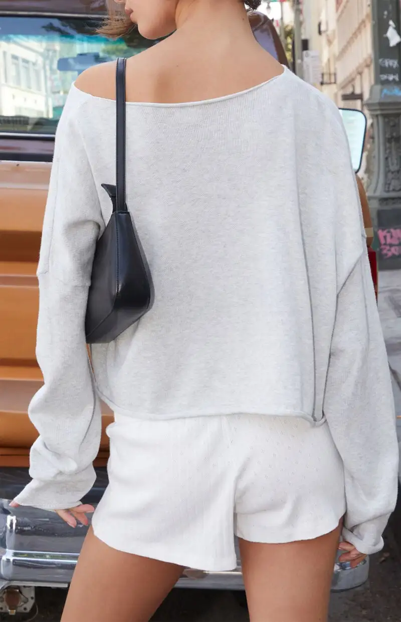 John Galt Cameron Cropped Sweater