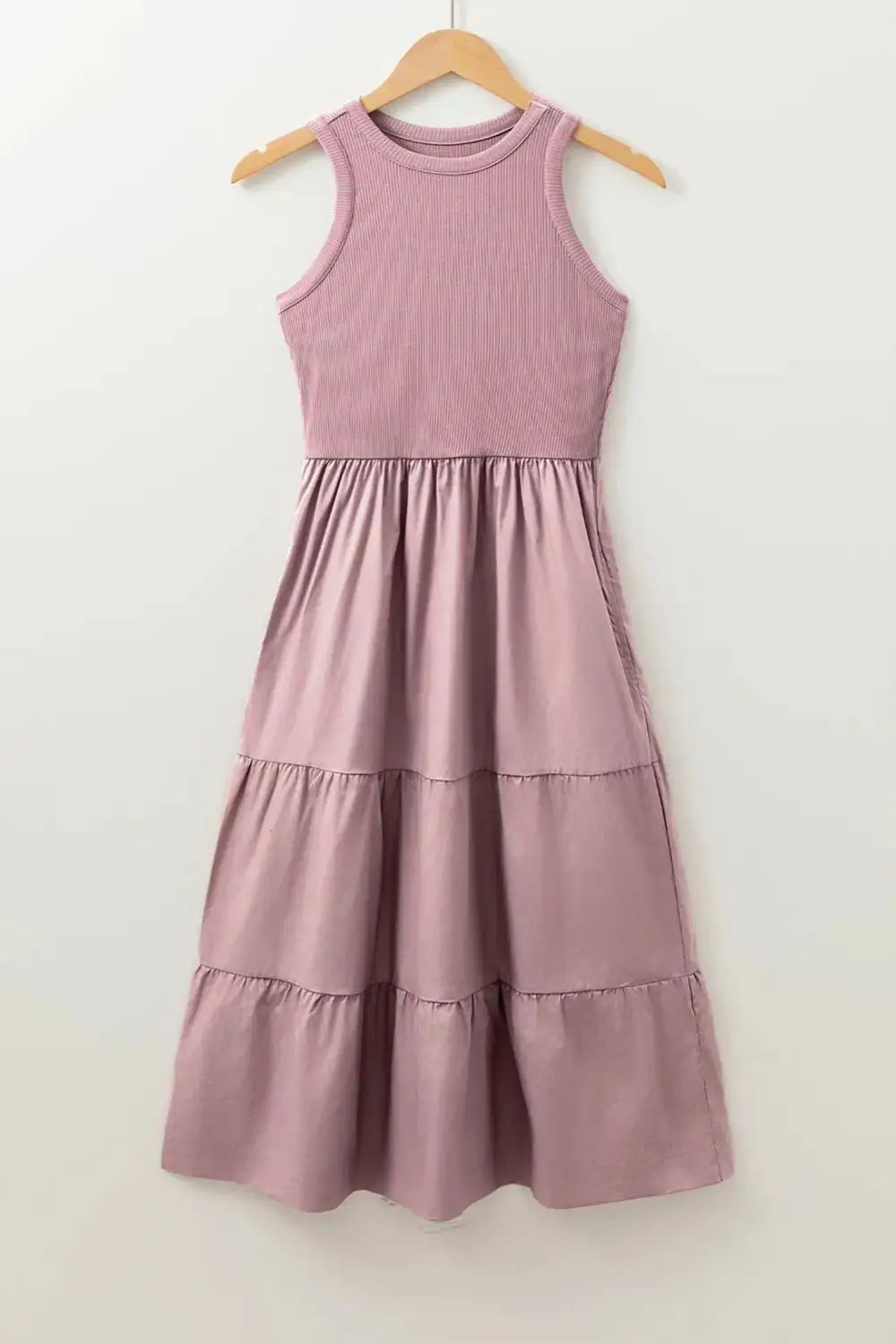 Relaxed Tie Detail Maxi Dress