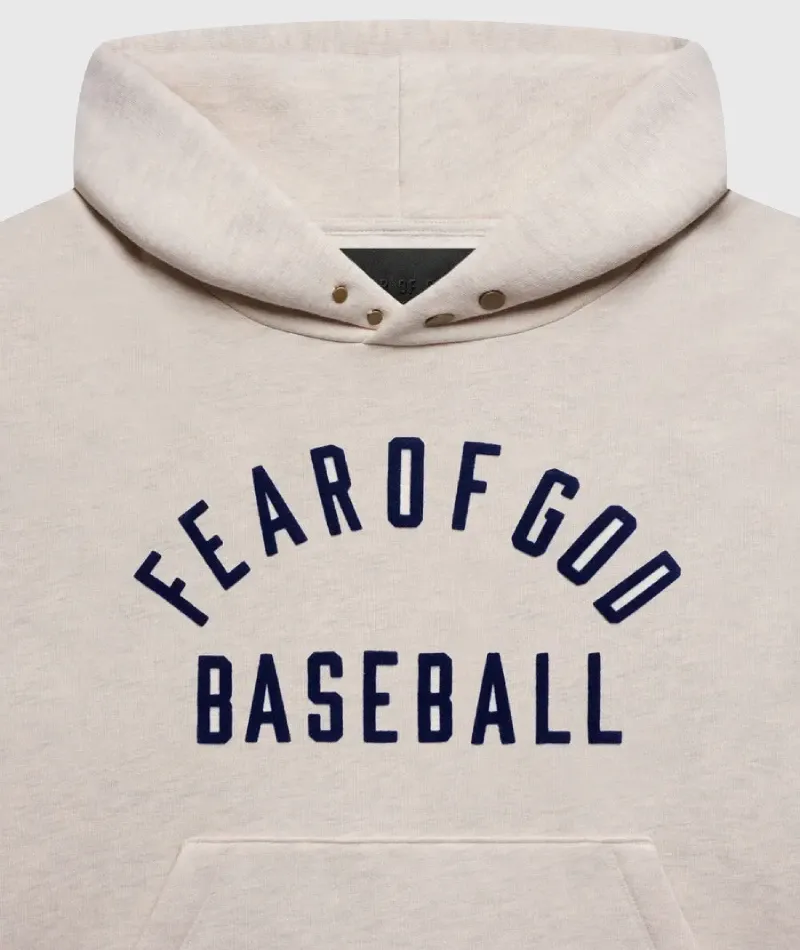 Baseball Hoodie Cream