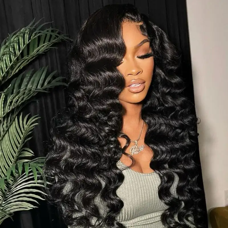 Flash Sale | Glueless Loose Deep Wave Closure Wig Pre-Max 16-34 Inches Human Hair Wigs