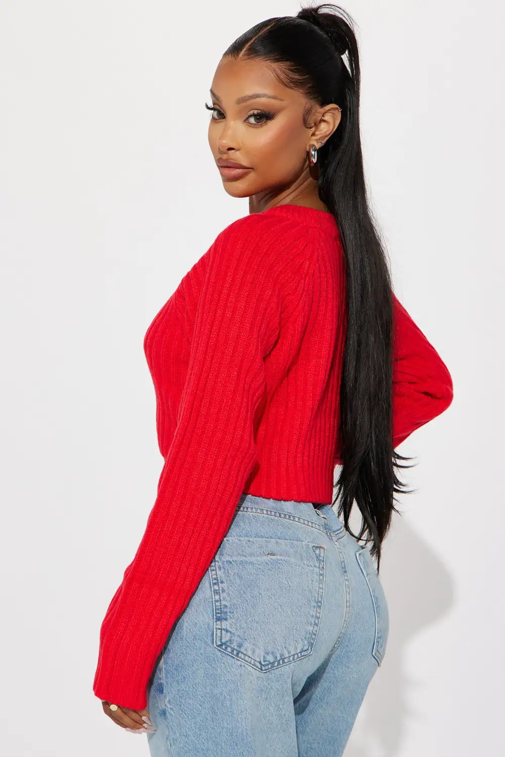 The Ultimate Staple Sweater - Red