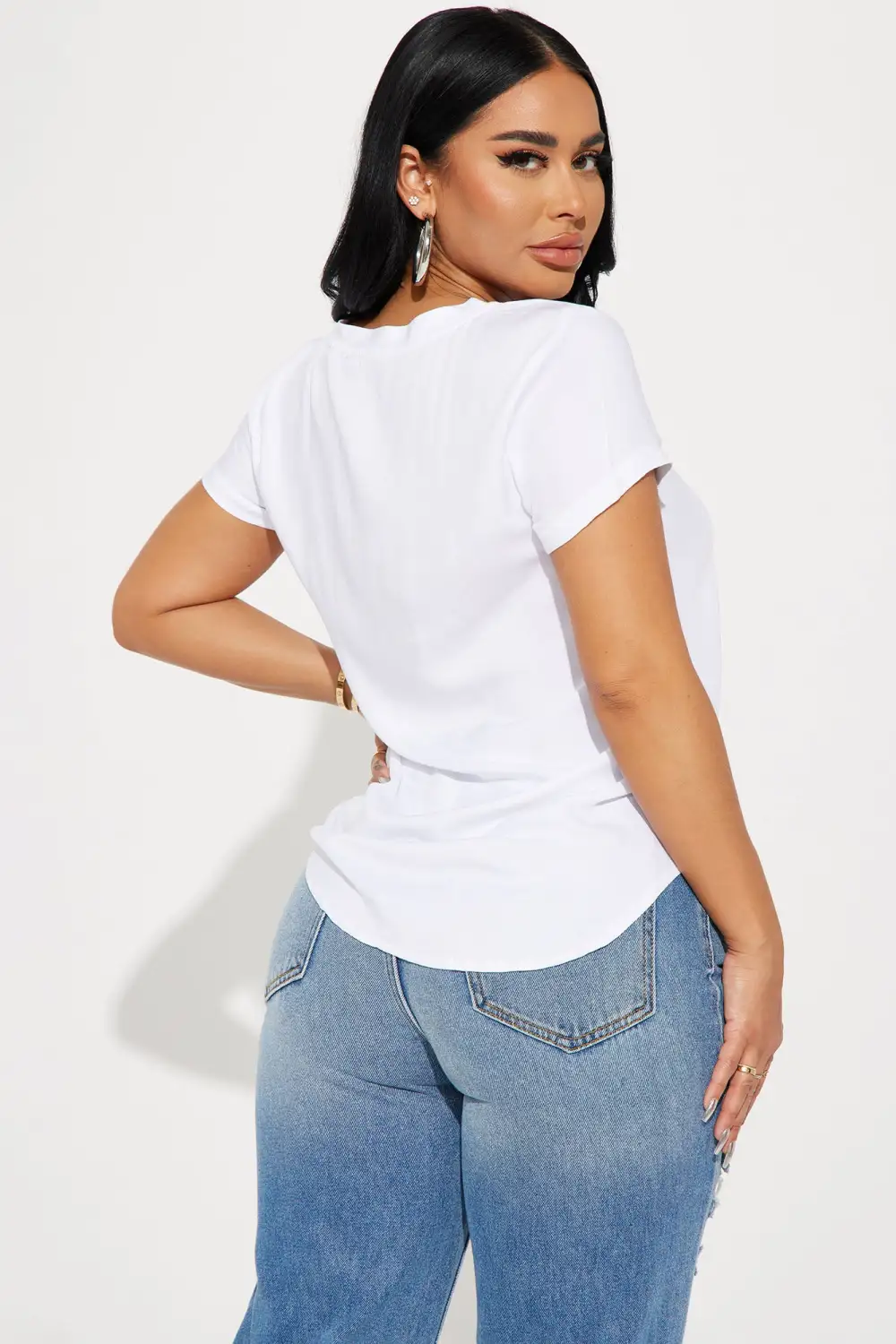 Follow The Routine Tee - White