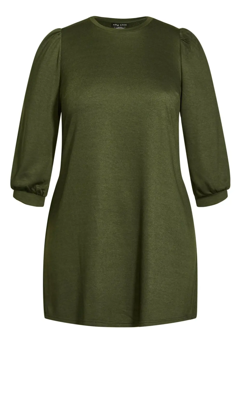 Evans Green Mini Jumper Dress