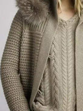 Plain Casual Loose Teddy Jacket