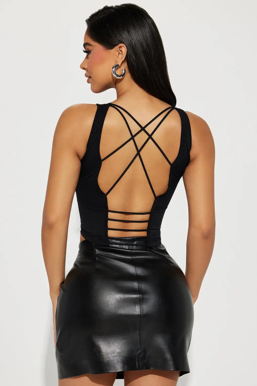 Midnight Magic Tank Top - Black