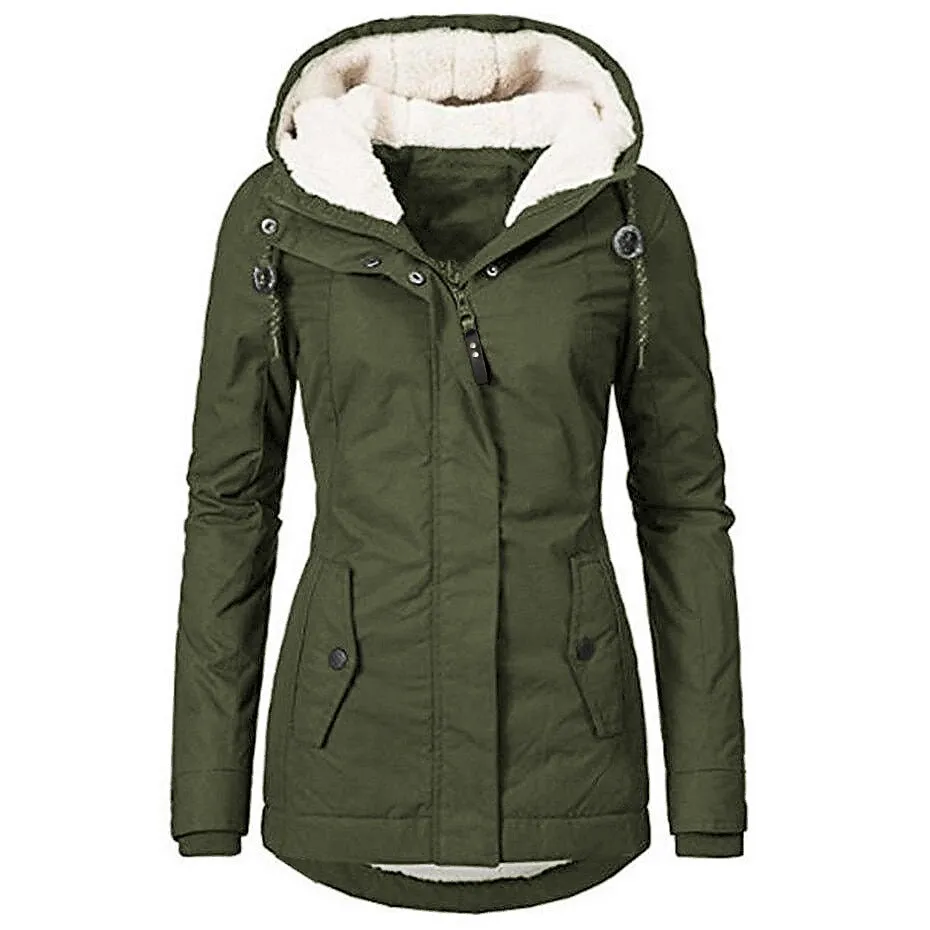 Women's Parka Street Fall Winter Long Coat