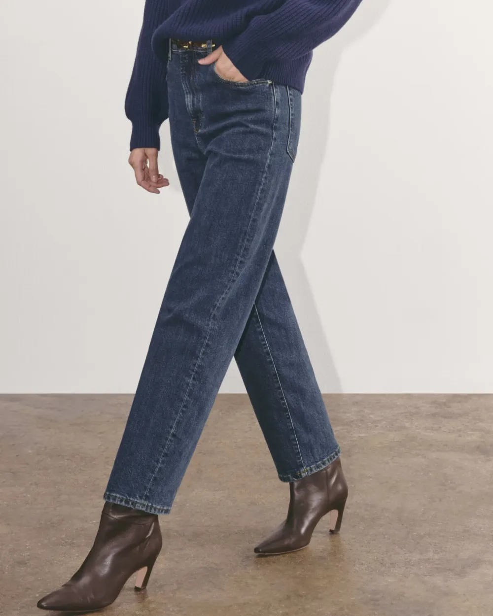 Blue High Waist Jean