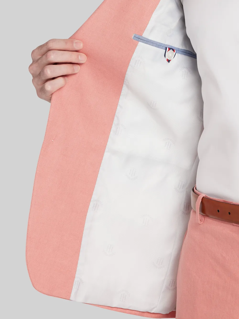 Tommy Hilfiger Modern Fit Linen Suit Jacket