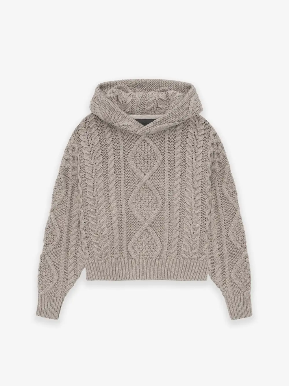 Kids Cable Knit Hoodie