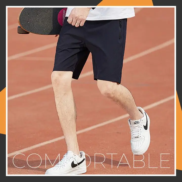 Quick-Drying Stretch Sports Shorts Pants