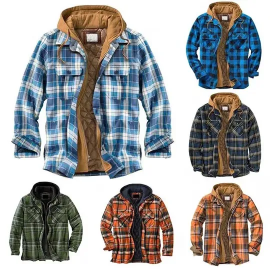 Men's Fleece Shirt Jacket