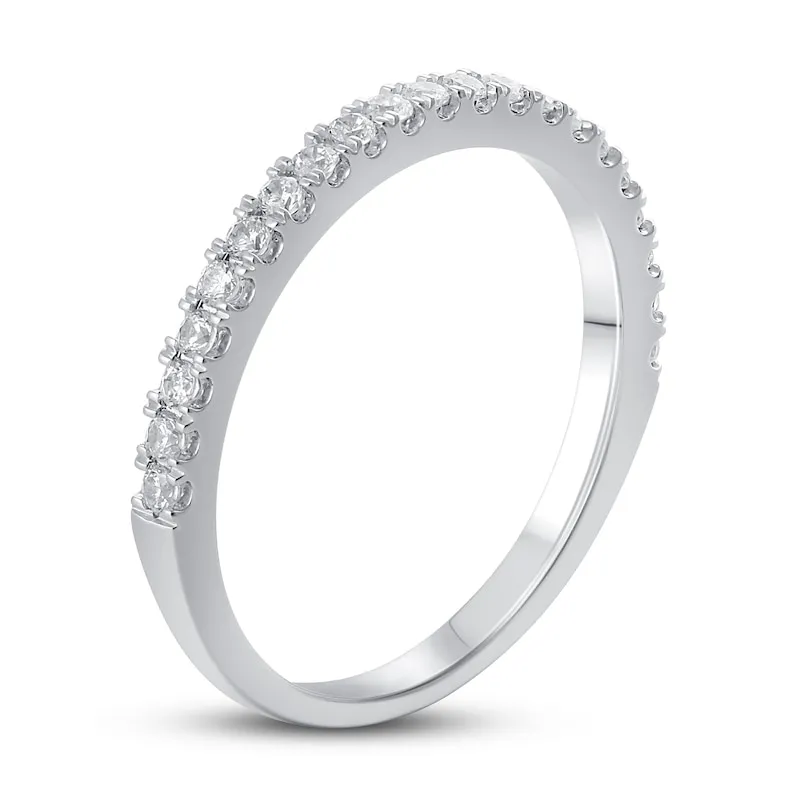 Lab-Created Diamonds by KAY Anniversary Band 1/4 ct tw 14K White Gold